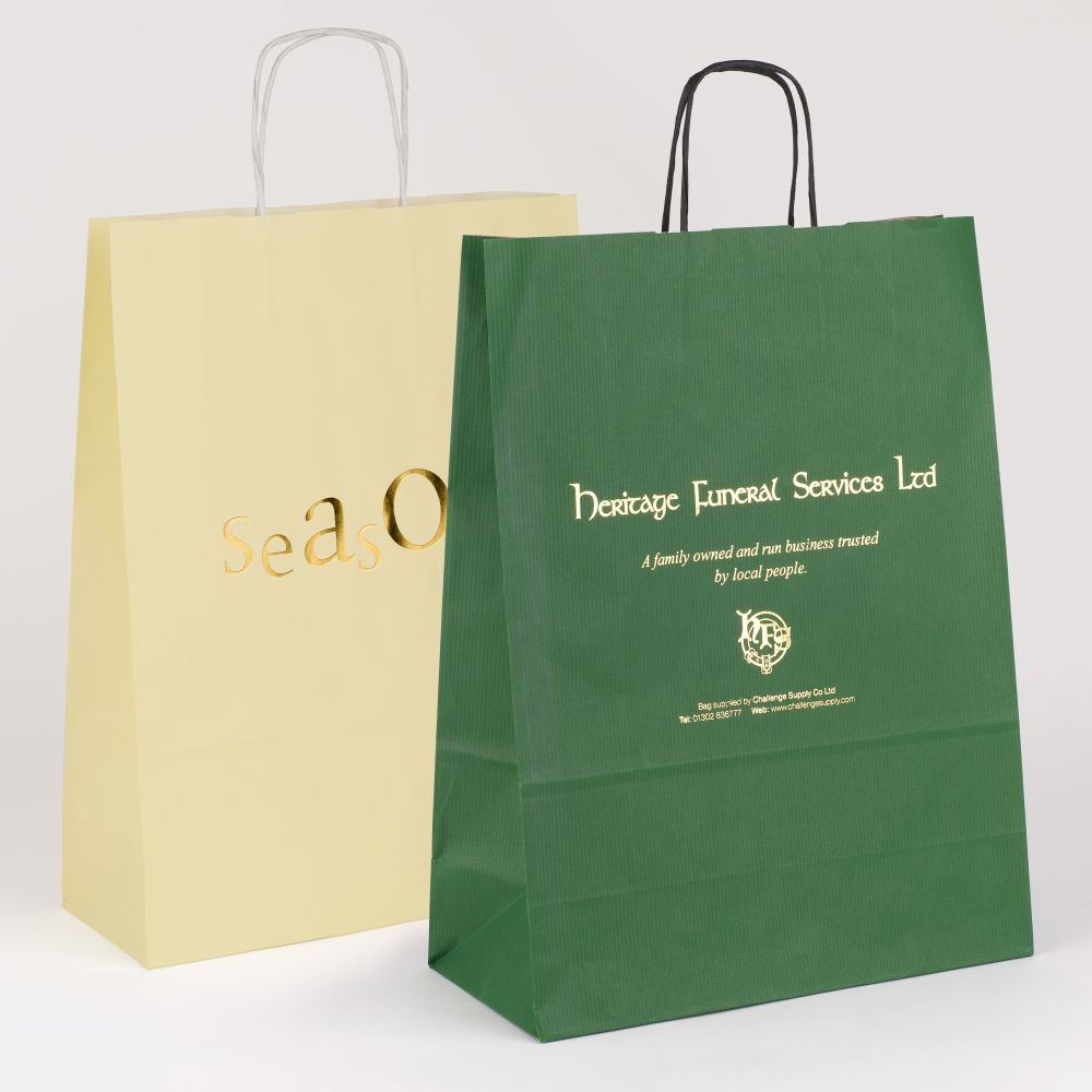 Presentation Bags Printed Standard Twist Handle challengesupply
